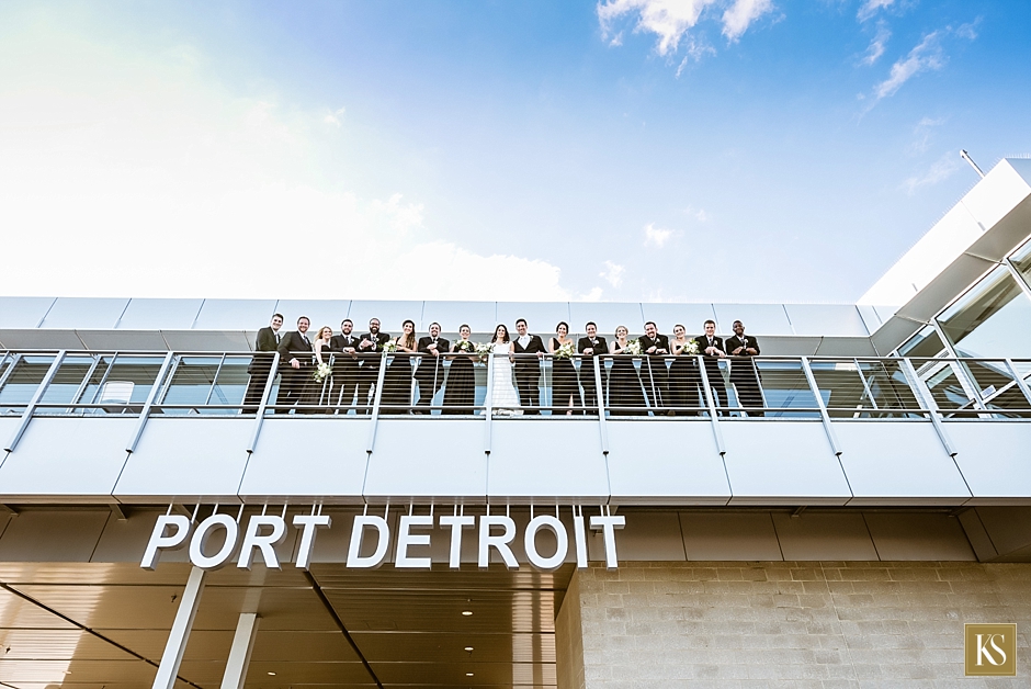 Waterview Loft Wedding Pictures, Detroit Wedding Venues